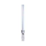 Antena Omnidireccional en 2.4 GHz, Rango de Frecuencias (2.3 - 2.5 GHz), Ganancia de 10 dBi, Doble Polaridad MIMO 2x2, Incluye Jumpers