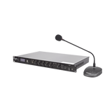 KIT de Amplificador de 120W Modelo SF120DTB | más Micrófono de Escritorio Modelo SF621A
