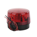 Luz Estroboscópica LED (35) / Patrones de Parpadeo Ajustables / 8 Patrones / Batería de Respaldo / 12-24 Vcc/Vca / Resistente al Clima IP66/IP55