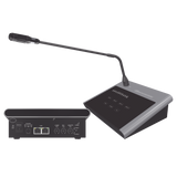 Microfono Remoto de 4 Zonas Para Sistema de Voceo | Compatible Con Amplificadores SF4240UC y SF2240UC