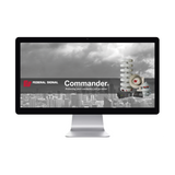 Sistema de mensajes y control de sirena local Commander®
