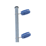 Aislador de color Azul para postes de esquina de alta Resistencia con Anti UV de uso en cercos eléctricos