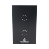 (Wifi) Apagador switch inalámbrico WIFI, control de 2 regresos de carga, 110V