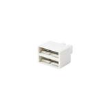 Clip de Puente, Para Uso con Regletas S66 de Siemon, de 1 par, Color Blanco