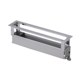 Caja Para Instalación en Escritorio para Voz, Datos o Contactos Eléctricos / Capacidad para 6 Módulos / Salida de Cables "Posterior" / Los Módulos se Adquieren Aparte / (KFC136/14CY)