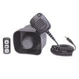 Sirena/Bocina Compacta Para Motocicleta de 30 Watts, Incluye Controlador y Microfono