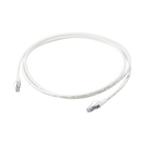 Patch Cord "Skinny" Cat6A Blindado S/FTP, 7ft, Diámetro Reducido 28 AWG, Color Blanco