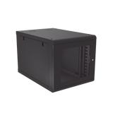 Gabinete de Pared 12U de 1027 mm de Profundidad: Máxima Profundidad y Protección en Acero Reforzado, Ideal para UPS y Servidores de 19"