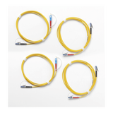Kit de Cables de Referencia de Comprobación Monomodo CertiFiber® Pro, Para Fibras con Conectores LC (2 SC/LC Metálico, 2 LC/LC Metálico), de 2 Metros