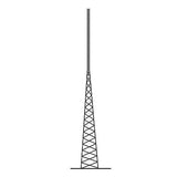 Torre Autosoportada de 24 metros (Resistencia al viento 112 Km/h). Linea SSV.