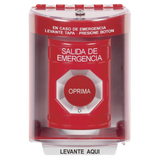 Botón Multipropósito, Salida De Emergencia, Girar Para Reset, Bocina Integrada, Español, Cubierta De Policarbonato, 2 Relevadores NO/NC, Interior/Exterior