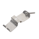 Sujetador de doble click para cable coaxial de 7/8" paquete de 10 piezas.