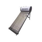 Bóiler Solar de 90L, Baja Presión con 9 Tubos de Vacío de Mayor Resistencia y Termotanque Inoxidable de Grado Alimenticio, Resistentes a Granizo de Hasta 25 mm/ l , Incluye Anodo de Magnesio