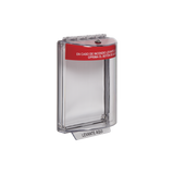 Cubierta Transparente Serie Universal Stopper®, Texto De Incendio En Español
