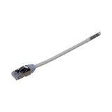 Patch Cord Cat6A, Diametro Reducido 28 AWG, Blindado S/FTP, CM/LS0H, 15 m, Color Gris