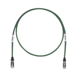 Patch Cord Cat6A, Blindado S/FTP, CM/LS0H, 7ft, Color Verde