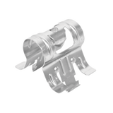 Sujetador de presión para cable coaxial de 1/2". Paquete de 10 piezas
