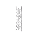 Tramo de Torre de 3 m x 60 cm de Ancho (Tubo 1 1/4" Ced. 40), Galvanizado por Inmersión en Caliente, Hasta 99 m de Elevación.