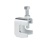 Mordaza de Acero Fija barras de 3/4", para varilla roscada de 1/4".