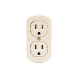 Contacto Dúplex 127 Vca, 15 A Max. Para Sobreponer (Sin perforar la superficie).