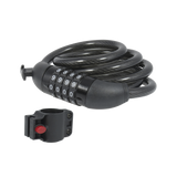 Candado de Cable de Combinación/ Longitud 120 cm / Nivel de seguridad 3/ Discos Programables.