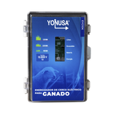 Energizador para Ganado 10,000Volts-2JOULES/ 25,000 metros lineales de protección / Cercas Electrificadas