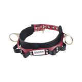 Cinturón para liniero, talla 36, con bandas para porta herramientas y dos anillos tipo D.