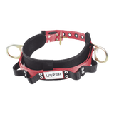 Cinturón para liniero, talla 40, con bandas para porta herramientas y dos anillos tipo D.