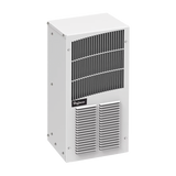 Aire Acondicionado Compacto Para Exterior, Uso en Gabinetes de Telecomunicaciones de Grado Industrial, Frío/Calor T20, 2000 BTU, 115 Vca, de Acero, Color Gris
