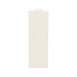 Unión recta de tapa, para uso con canaleta T70, Material PVC Rígido, Color Blanco
