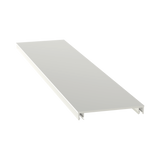 Cubierta para canaleta T-70, de PVC rígido, 70.1 x 9.1 x 1828.8 mm, Color Blanco