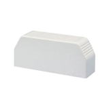 Tapa final, para uso con canaleta T70, Material PVC Rígido, Color Blanco Mate
