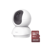 Kit de Cámara IP Wi-Fi / Incluye 1 Pieza Modelo TAPOC200 / 2 Megapixel /  Utiliza La App Tapo / 1 Memoria Micro SD  Hiksemi Modelo  HS-TF-E1/32G