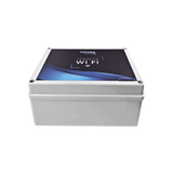 Modulo WIFI LITE con gabinete para uso en Energizadores YONUSA / Aplicación sin costo / Botón de Pánico/ 1 Salida Propósito General