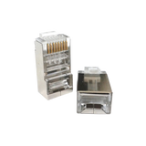 Conector RJ45 para Cable FTP/STP Categoría 5E - Blindado sin pin a tierra