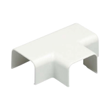 Conexión en "T", para uso con canaleta LD3, material ABS, Color Blanco Mate