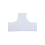 Accesorio en "T", para uso con canaleta LDPH10, material ABS, Color Blanco