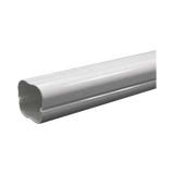 Kit de Canaletas Para la Organización de Tuberías y Cables Eléctricos en Instalaciones de Aire Acondicionado, Uso en Interiores y Exteriores, PVC Rígido, Ideal Para Minisplit, Contenido de Kit (11 Piezas), (3000-00000)