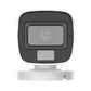 [Dual Light + ColorVu] Bala TURBOHD 3K megapixel / 20 mts IR + 20 mts luz blanca / Lente 2.8 (105° de Visión) / Exterior IP66 / Audio por Coaxitron / TVI-AHD-CVI-CVBS / Metal  / Smart-Hybrid light