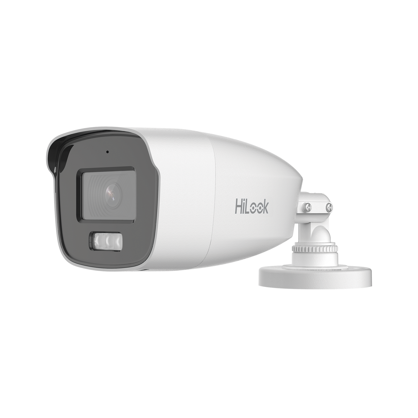 [Dual Light + ColorVu] Bala TURBOHD 3K megapixel / 40 mts IR + 40 mts luz blanca / Lente 2.8 (104° de Visión) / Exterior IP66 / Audio por Coaxitron / TVI-AHD-CVI-CVBS / Metal  / Smart-Hybrid light