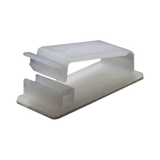 Clip Organizador de Cables Auto-Adherible Diseñado Para Sujetar y Organizar Cables Sin Necesidad de Perforar Muros, Paquete con 5 Piezas, (3501-01001)