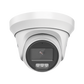 [Dual Light + ColorVu] Turret TURBOHD 3K megapixel / 40 mts IR + 20 mts luz blanca/ Lente 2.8 (105° de Visión) / Exterior IP66 / Audio por Coaxitron / TVI-AHD-CVI-CVBS / Metal