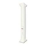 Pole Blanco de 3m para instalaciones eléctricas, voz y datos, No incluye accesorios, se venden por separado los  modelos TEK100DUPLEX( accesorios de fijacion y contacto duplex) y TEK100UNI ( soporte y tapa universal) (13000-01000)
