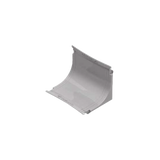Curva vertical interna color blanco para canaleta THR40