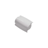 Mini curva vertical externa color blanco para canaleta THR40