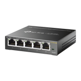 Switch Escritorio Easy Smart de 5 puertos 10/100/1000 Mbps / IGMP para Vigilancia / Calidad en el Servicio (QoS) / Gestión GUI