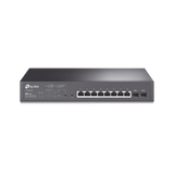 Switch PoE JetStream SDN Administrable 8 puertos 10/100/1000 Mbps + 2 puertos SFP, 8 puertos PoE, 150W, administración centralizada OMADA SDN
