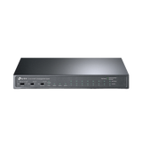 Switch PoE+ No Administrable De Escritorio 11 Puertos / 8 puertos 10/100 Mbps PoE af/at Inteligiente / Presupuesto 124 W / Hasta 250 metros