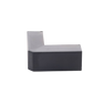 Esquinero Exterior Color Negro de PVC Auto Axtinguible, Para Canaleta TMK-1720-N-CC (5210-02003)