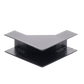 Esquinero Interior Color Negro de PVC Auto Axtinguible, Para Canaleta TMK-1720-N-CC (5220-02003)